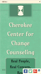 Mobile Screenshot of cherokeecenterforchange.com